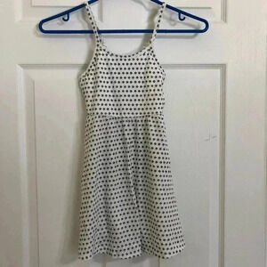Old Navy White & Black Girls Sundress Size 5T